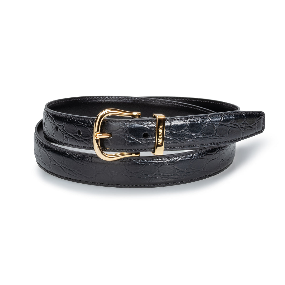 NO.18 Noir Croco