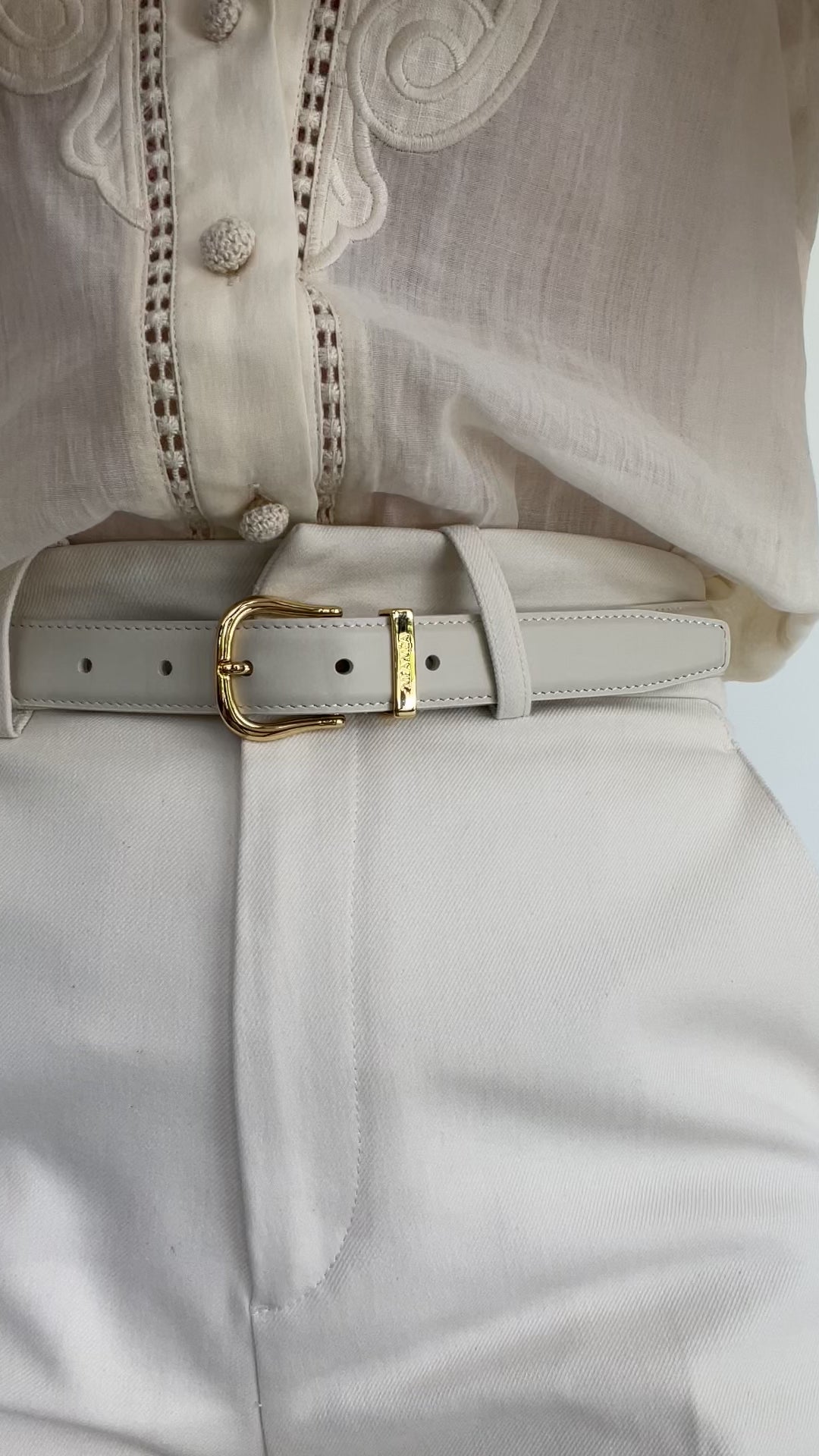 Pythia Belt – Luxe leren damesriemen | MÉA MÉA